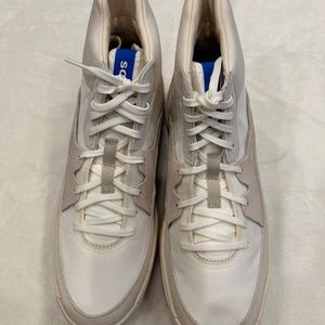 Sorel Women's White and Tan Sneakers